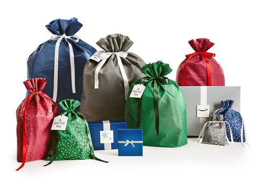 Source: Amazon.co.uk Christmas Reusable bags.